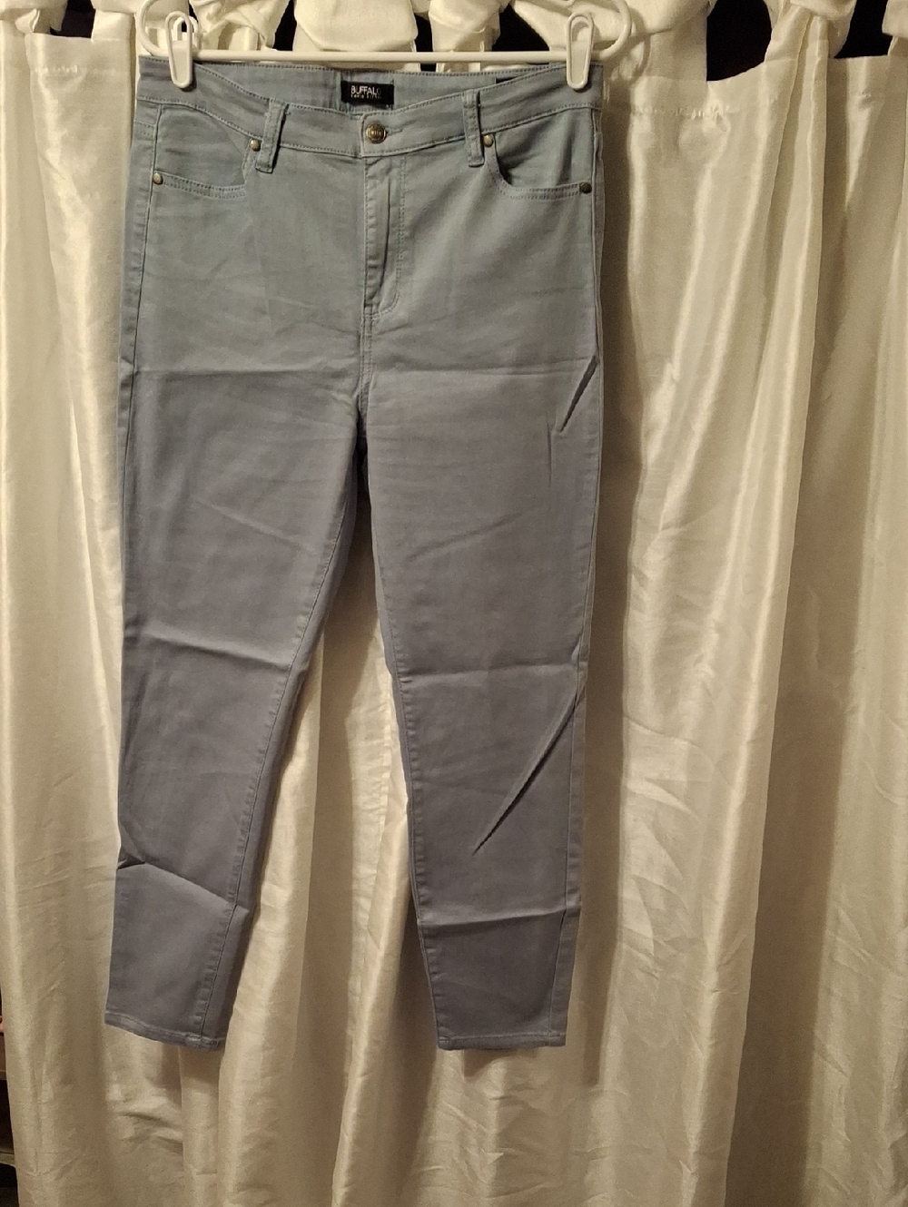 Buffalo David Bitton Light Blue High-Rise Jeans